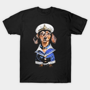 Sailor dachshund T-Shirt